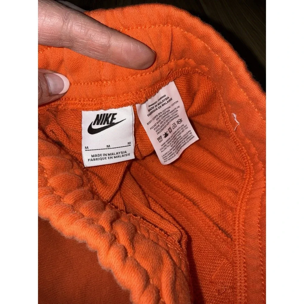 Nike Boy's Medium M Shorts Lot Cotton Orange Black‎